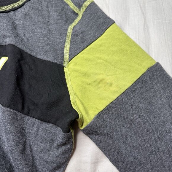 Alp N Rock Retro Apres Womens Crew Shirt Small Heather Black SKI Long Sleeve NWT - Picture 14 of 14